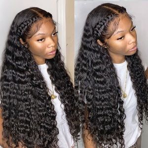 24 inch deep wave wig
